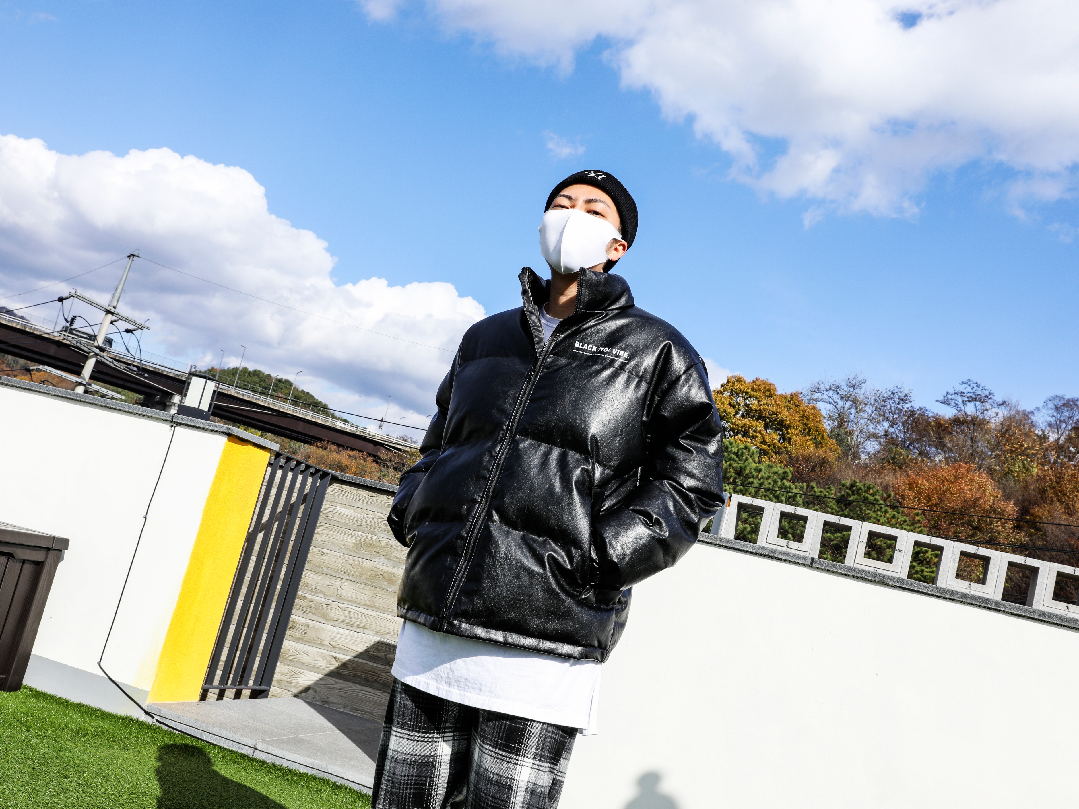 Nike x Peaceminusone Air Force 1 Low Para-Noise 2.0 착용 스타일 - 2