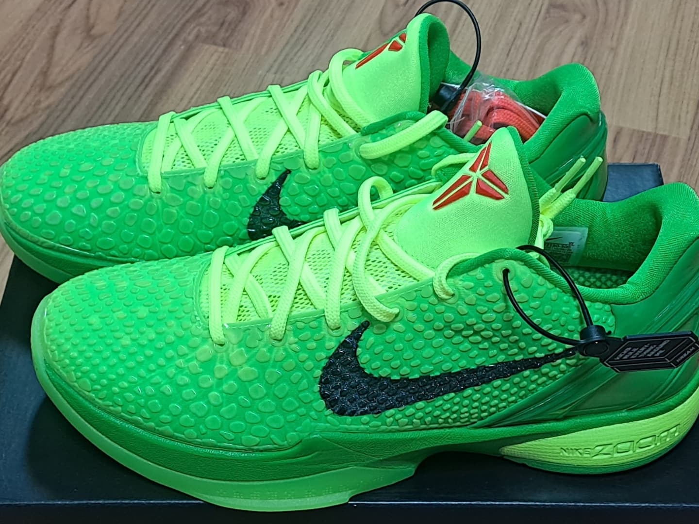 Nike Kobe 6 Protro Green Apple 착용 스타일 - 1