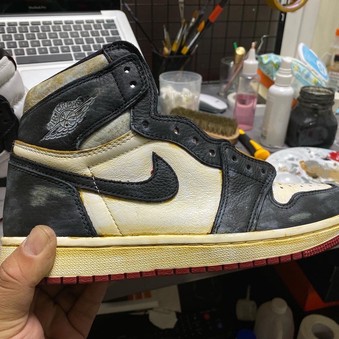 Jordan 1 Retro High OG Bloodline 착용 스타일 - 2