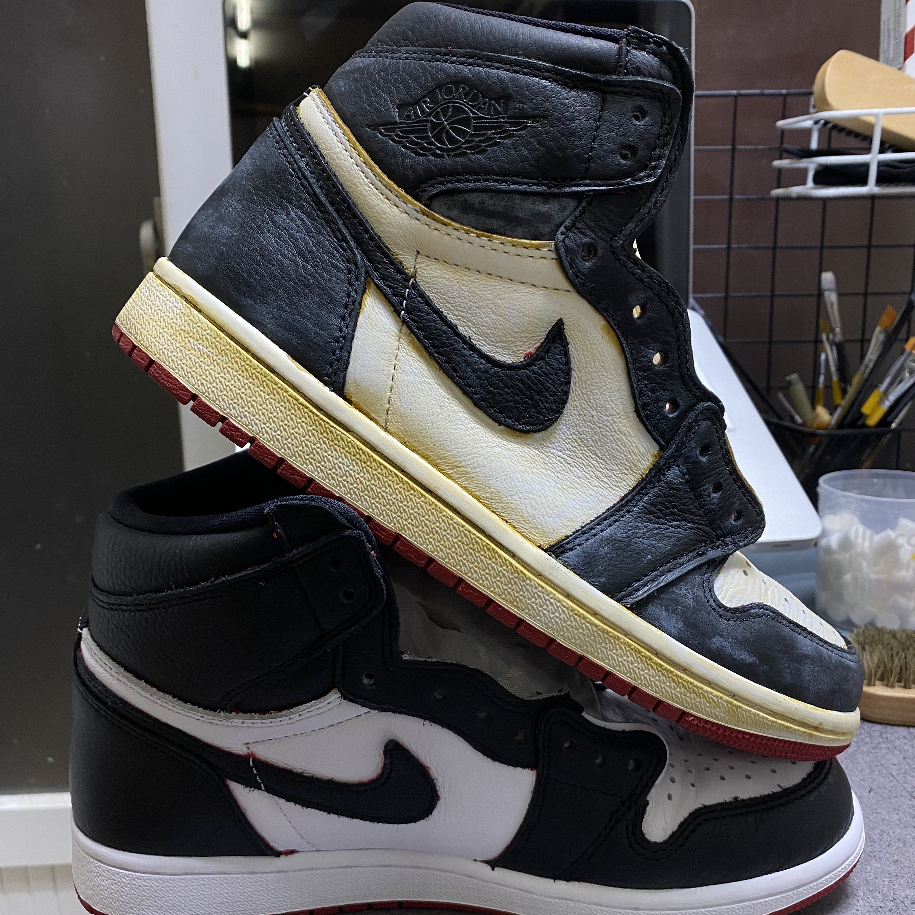 Jordan 1 Retro High OG Bloodline 착용 스타일