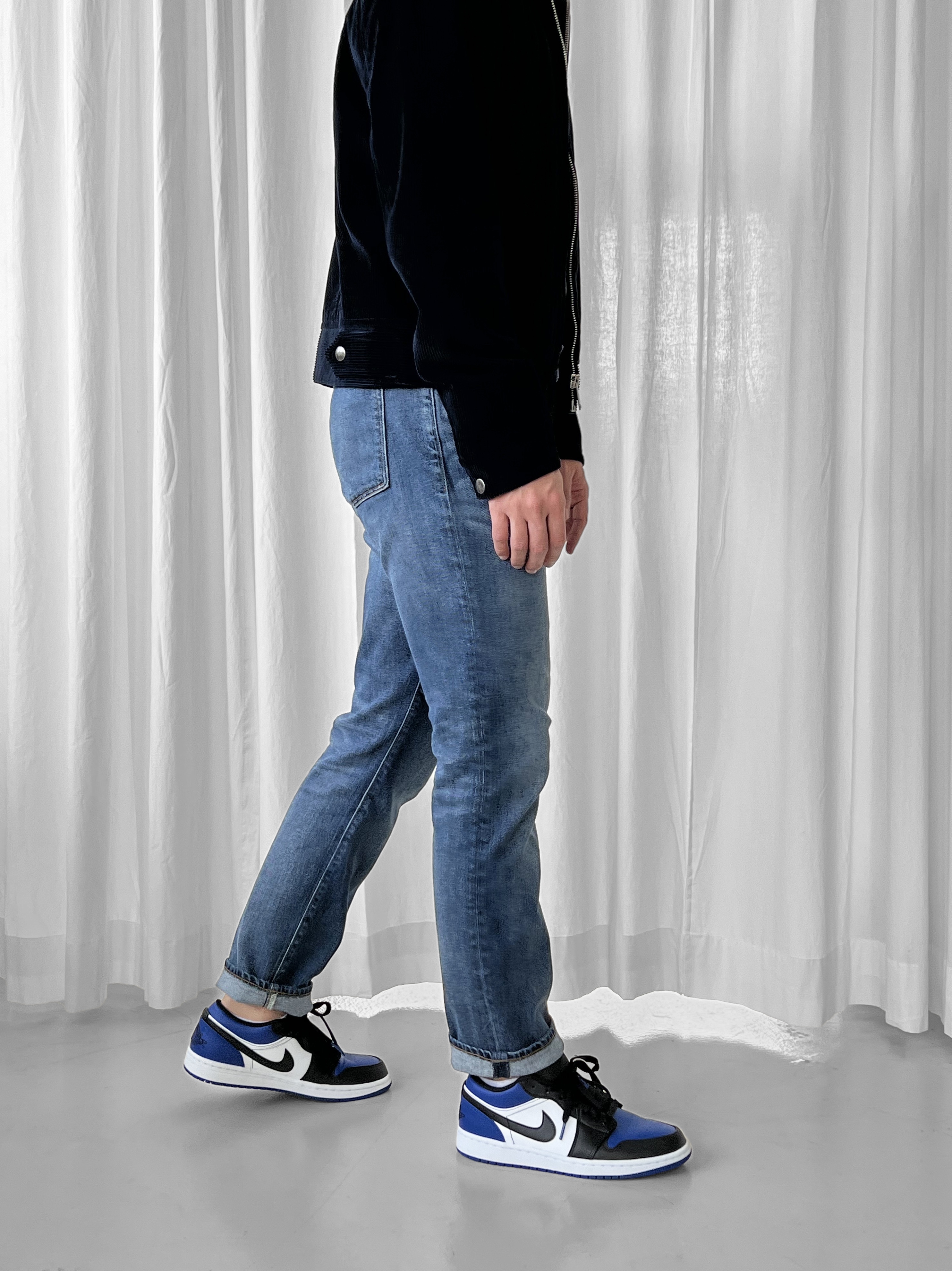 Jordan 1 Low Royal Toe 착용 스타일 - 2