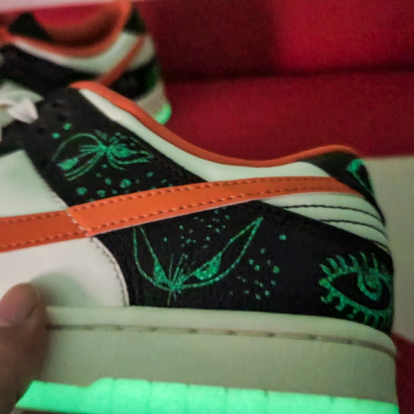 Nike Dunk Low Retro PRM Halloween 착용 스타일 - 3