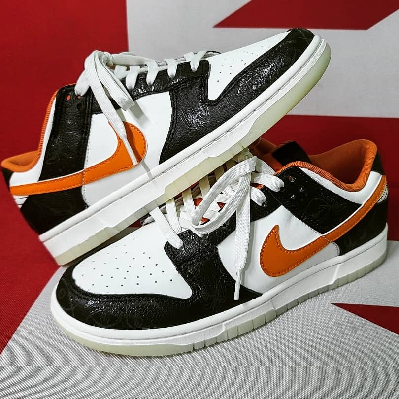 Nike Dunk Low Retro PRM Halloween 착용 스타일 - 5