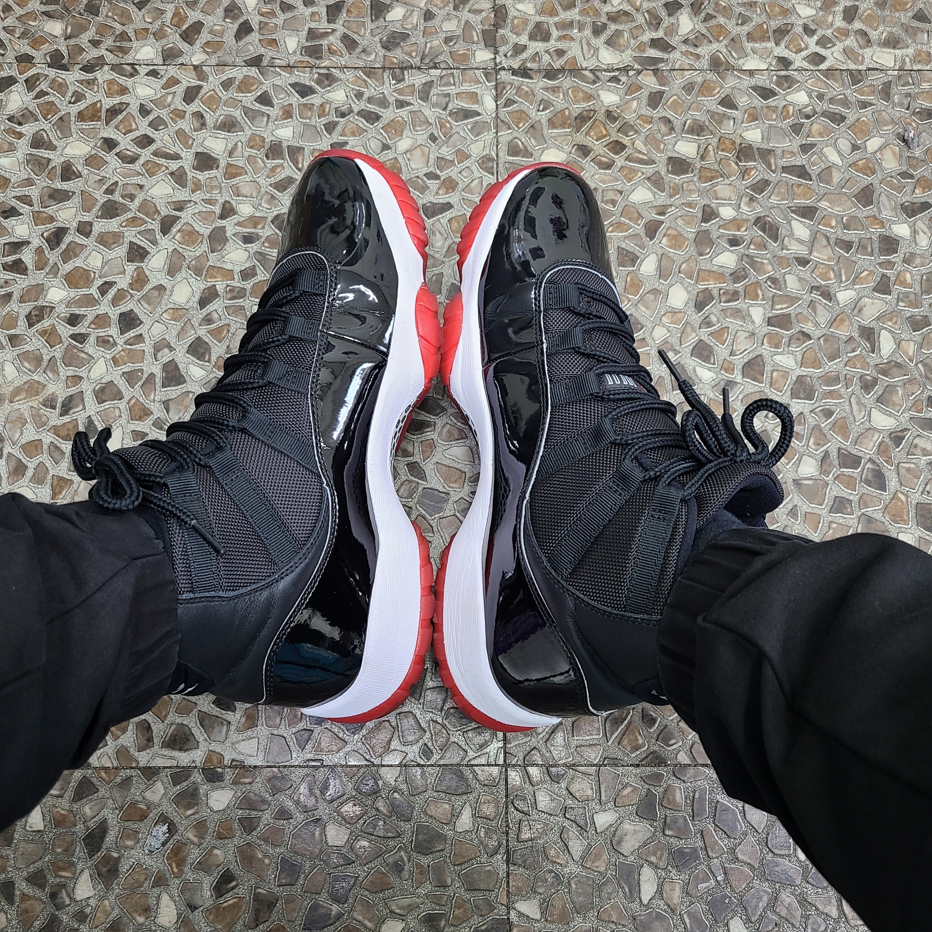 Jordan 11 Retro Bred 2019 착용 스타일 - 1