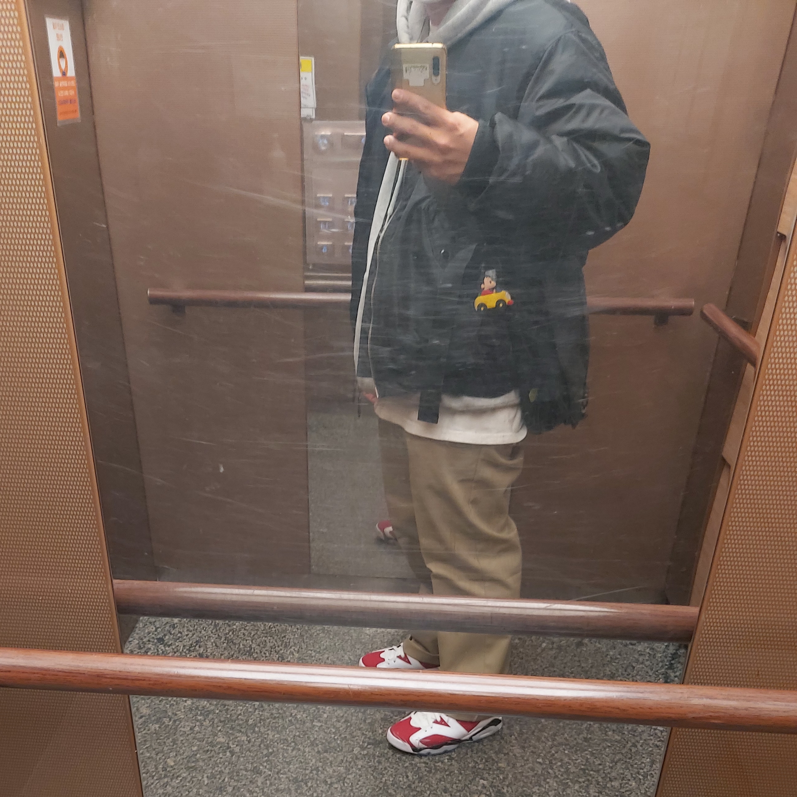 Jordan 6 Retro Carmine 2021 착용 스타일