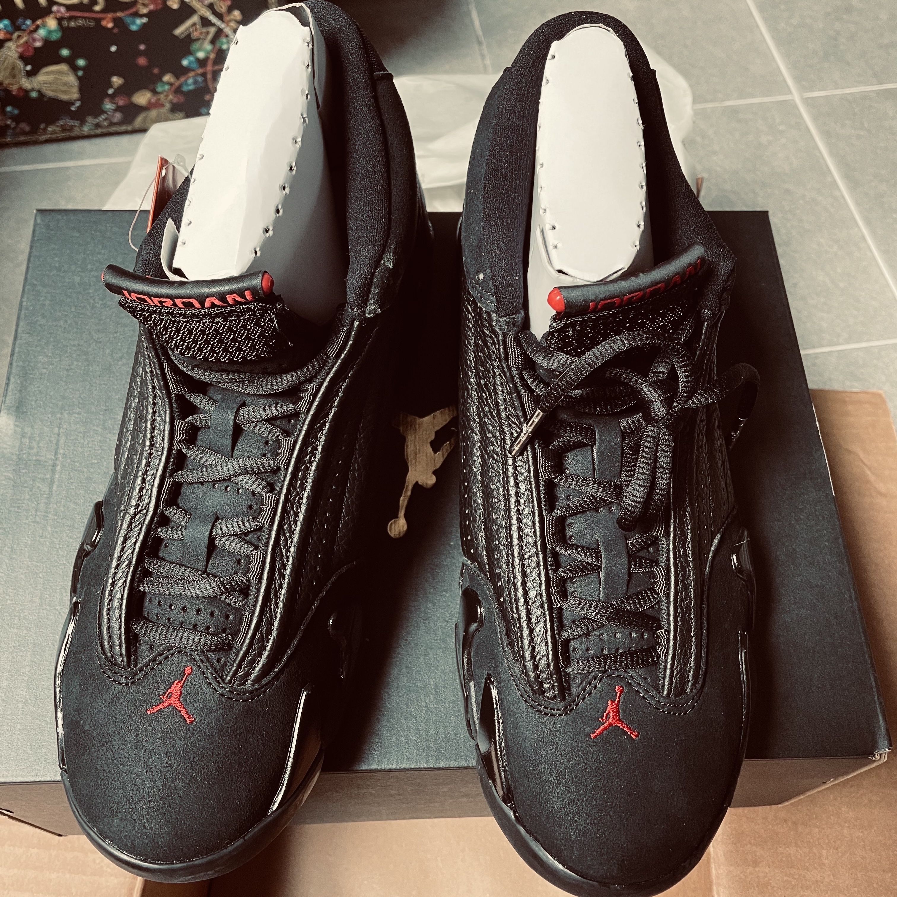 Jordan 14 Retro Last Shot 2018 착용 스타일 - 4