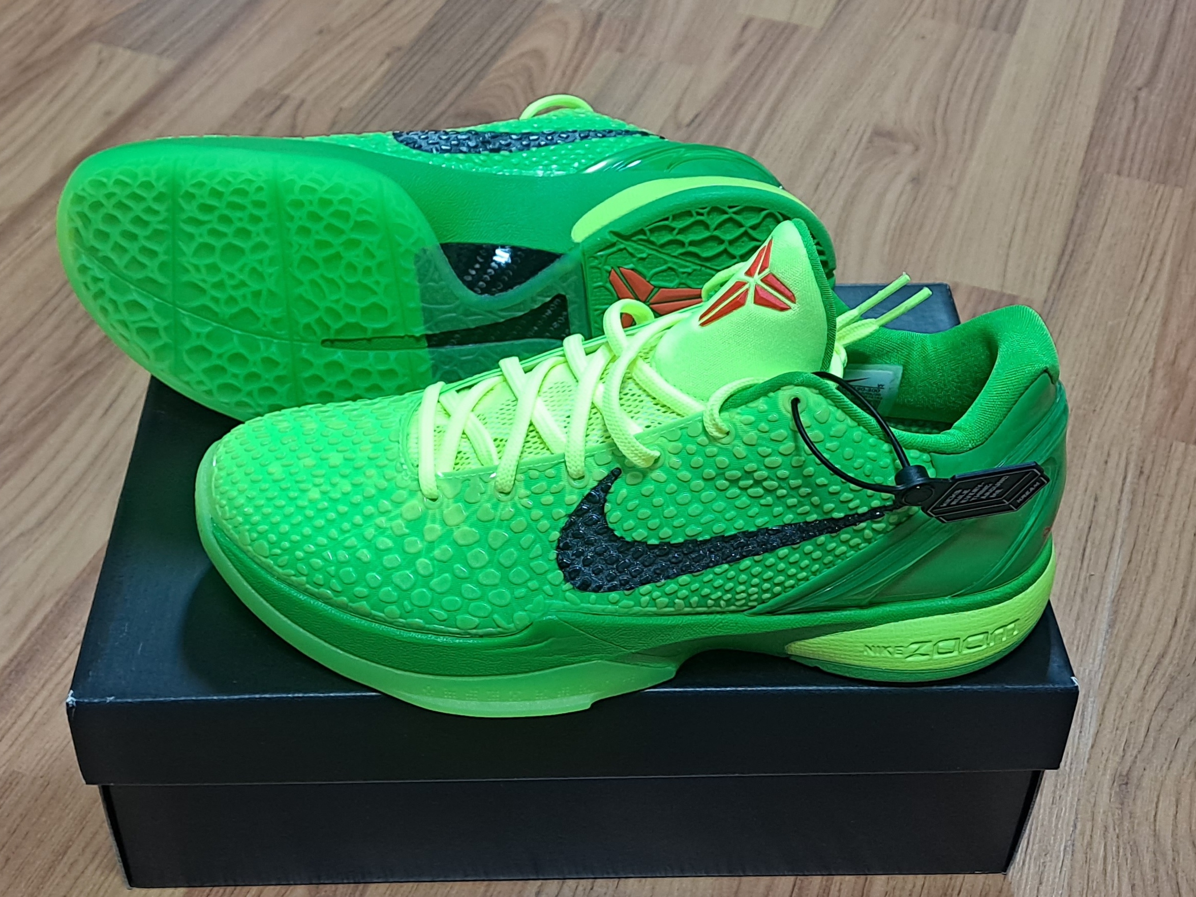 Nike Kobe 6 Protro Green Apple 착용 스타일 - 3