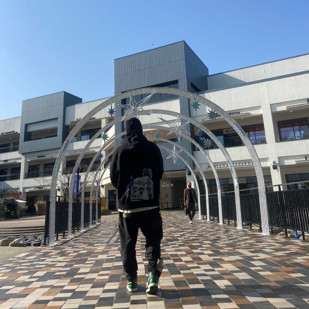 Jordan 1 DMP One 60 Pts, Jordan x Travis Scott x Fragment Hoodie Black (DJ0615-010) 착용 스타일