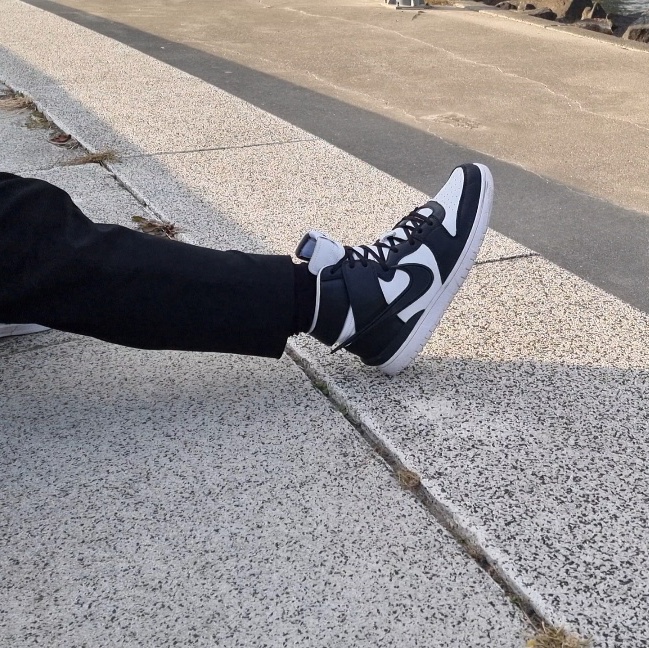Nike x Ambush Dunk High Black 착용 스타일