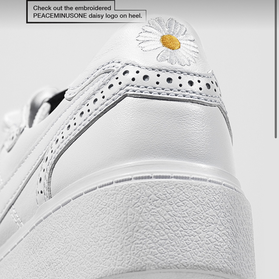 Nike x Peaceminusone Kwondo1 White 착용 스타일 - 2