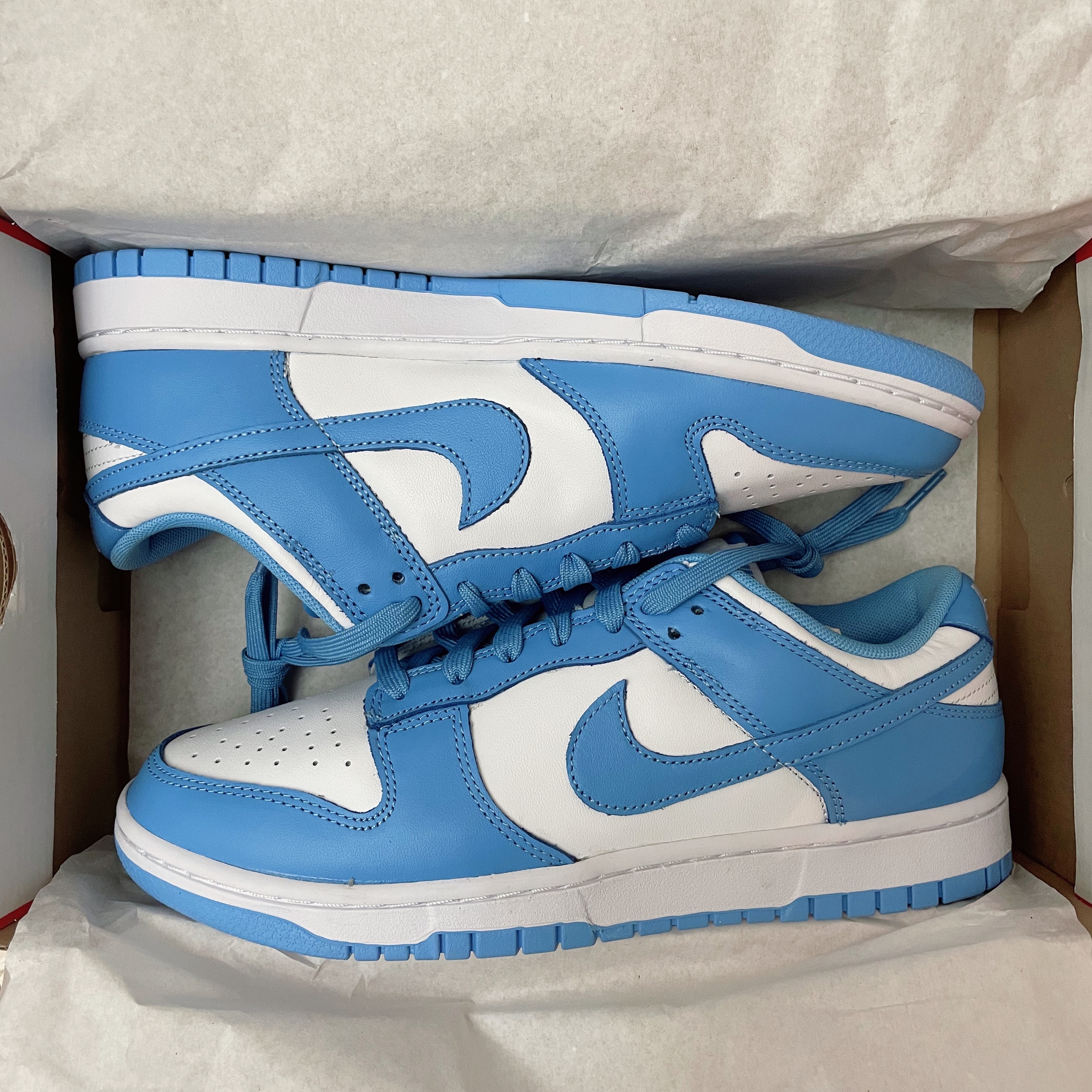 Nike Dunk Low Retro University Blue 착용 스타일