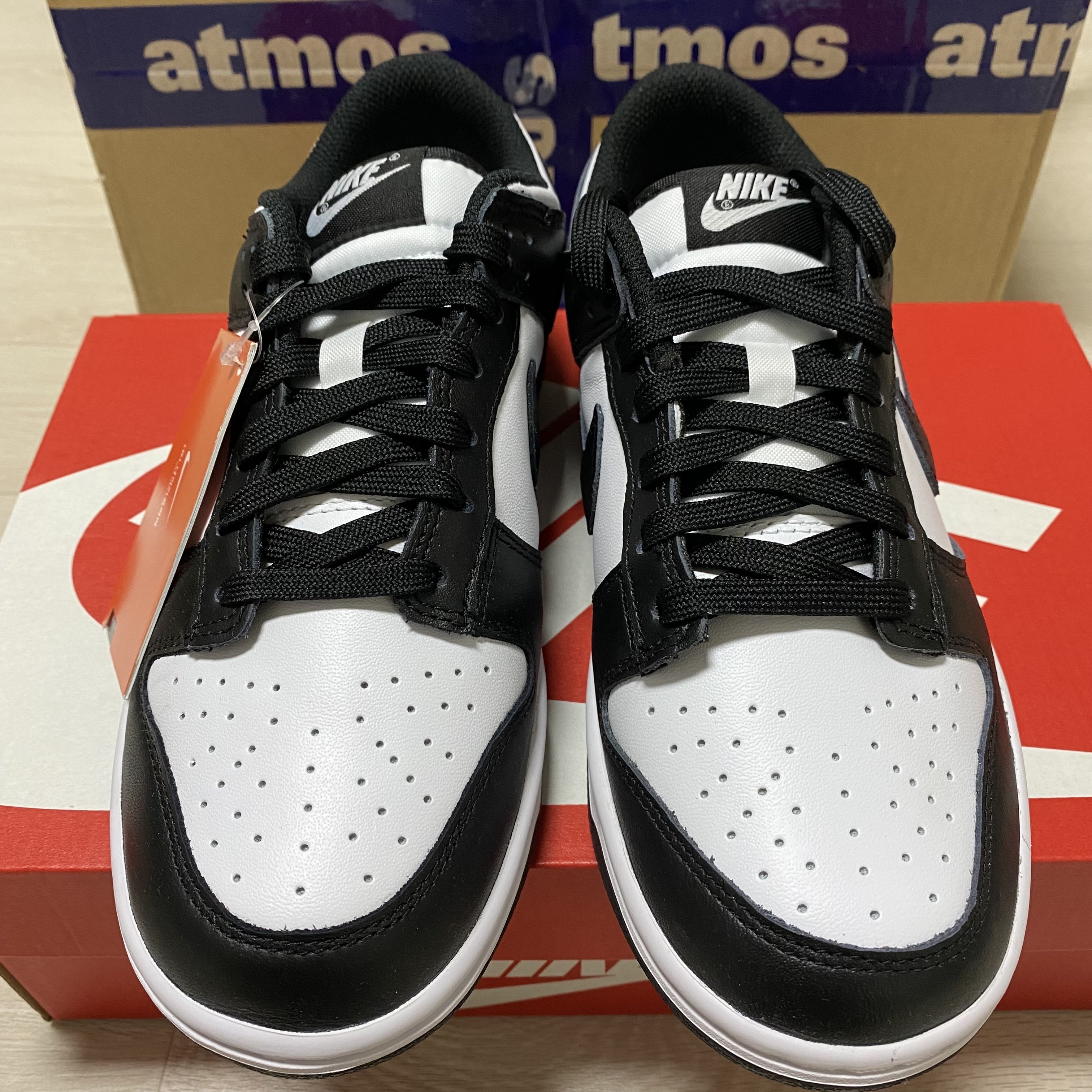 Nike Dunk Low Retro Black, (W) Nike Dunk Low Black 착용 스타일 - 4