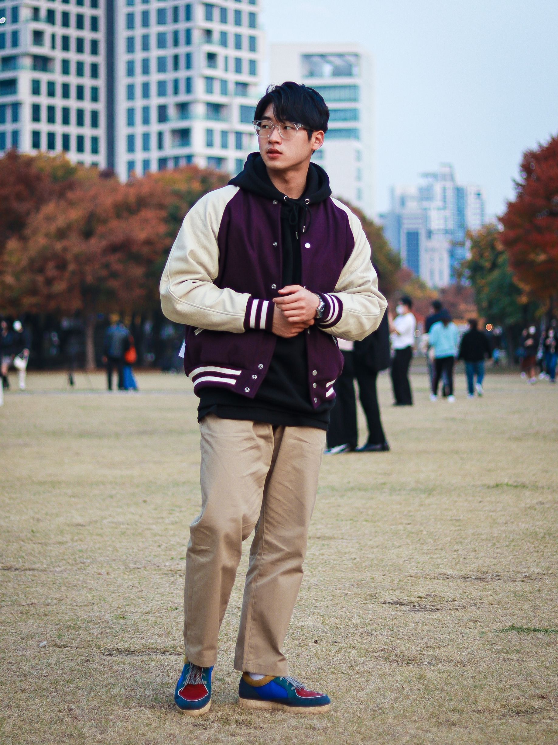 Nike BE-DO-WIN SP Hyper Royal 착용 스타일