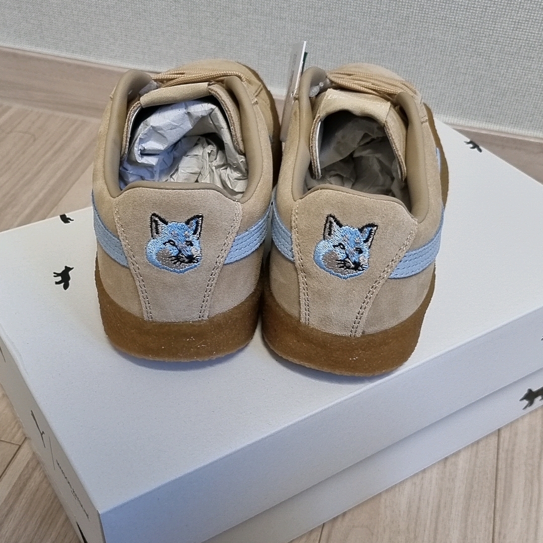 Puma x Maison Kitsune Suede Crepe Travertine 착용 스타일 - 1