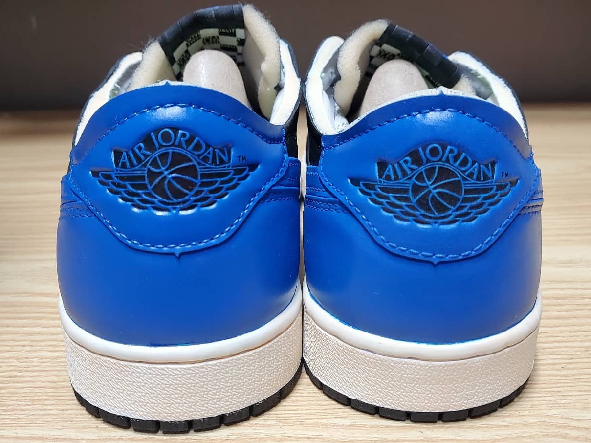 Jordan 1 Low OG Ghost Green, Jordan 1 Retro Low OG Royal 2015 착용 스타일 - 2