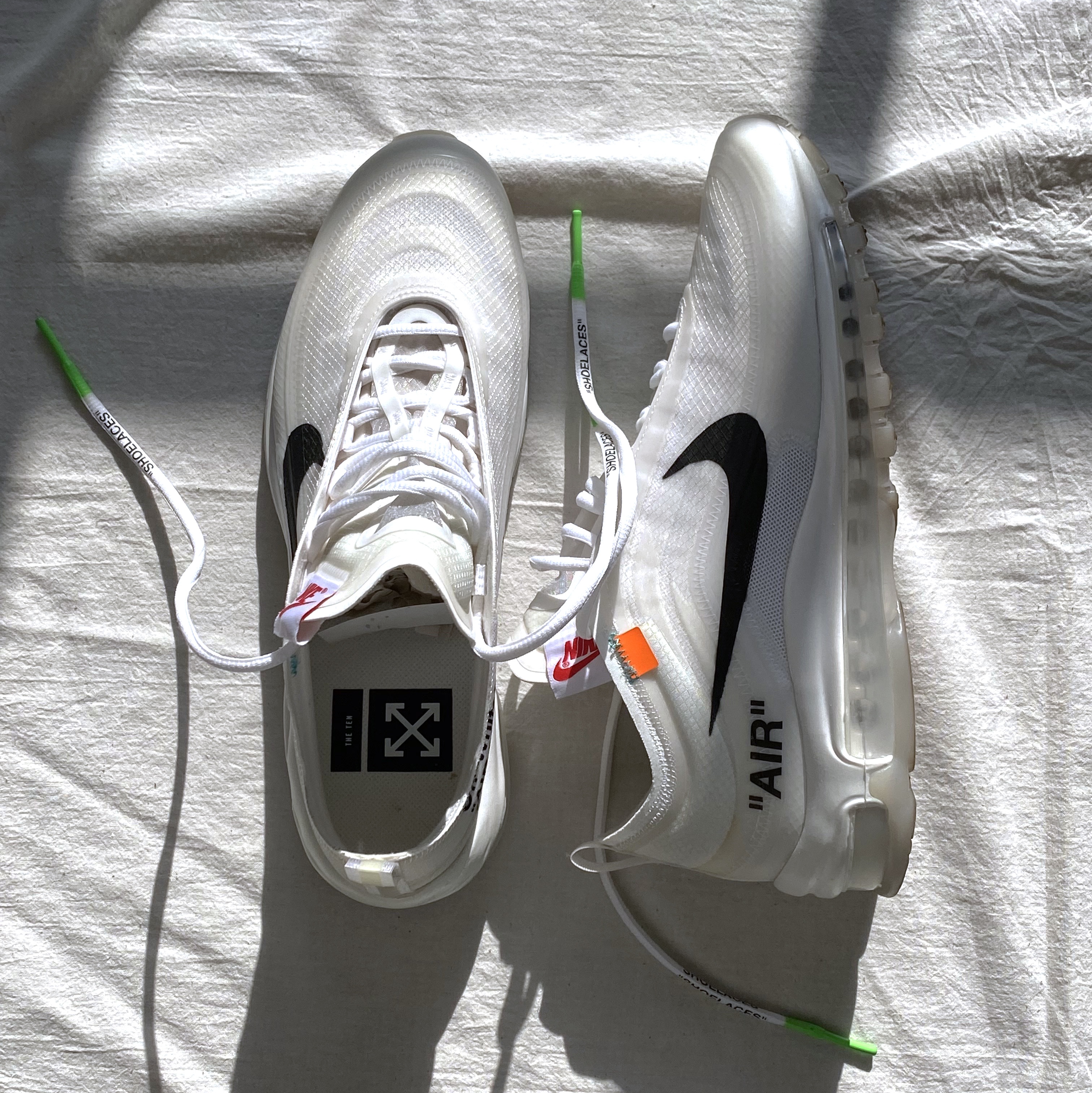 Nike x Off-White Air Max 97 OG The Ten 착용 스타일 - 2