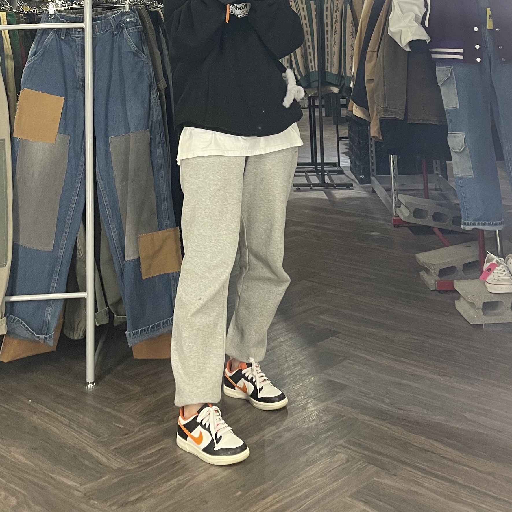 (GS) Nike Dunk Low PRM Halloween 착용 스타일 - 2