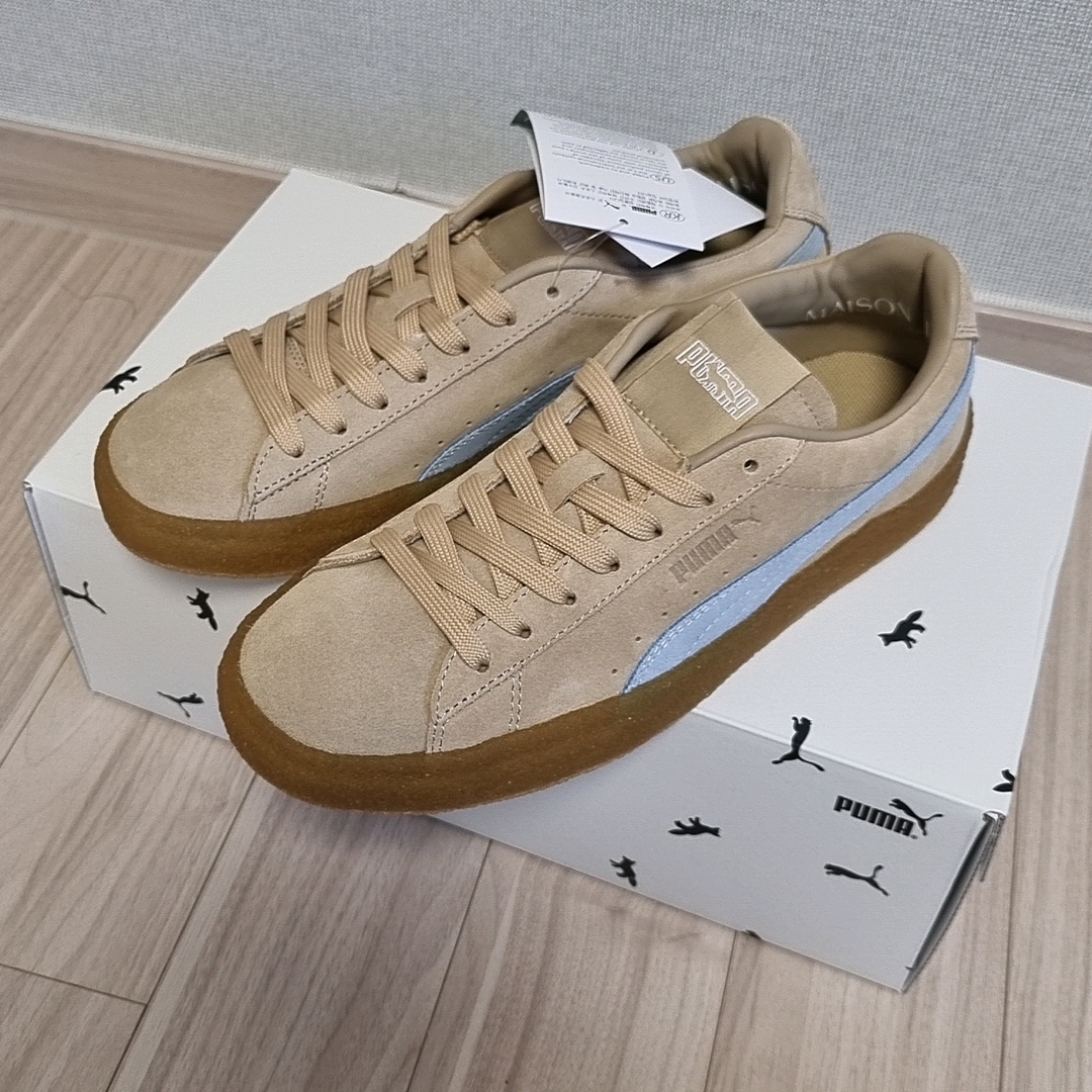 Puma x Maison Kitsune Suede Crepe Travertine 착용 스타일 - 2