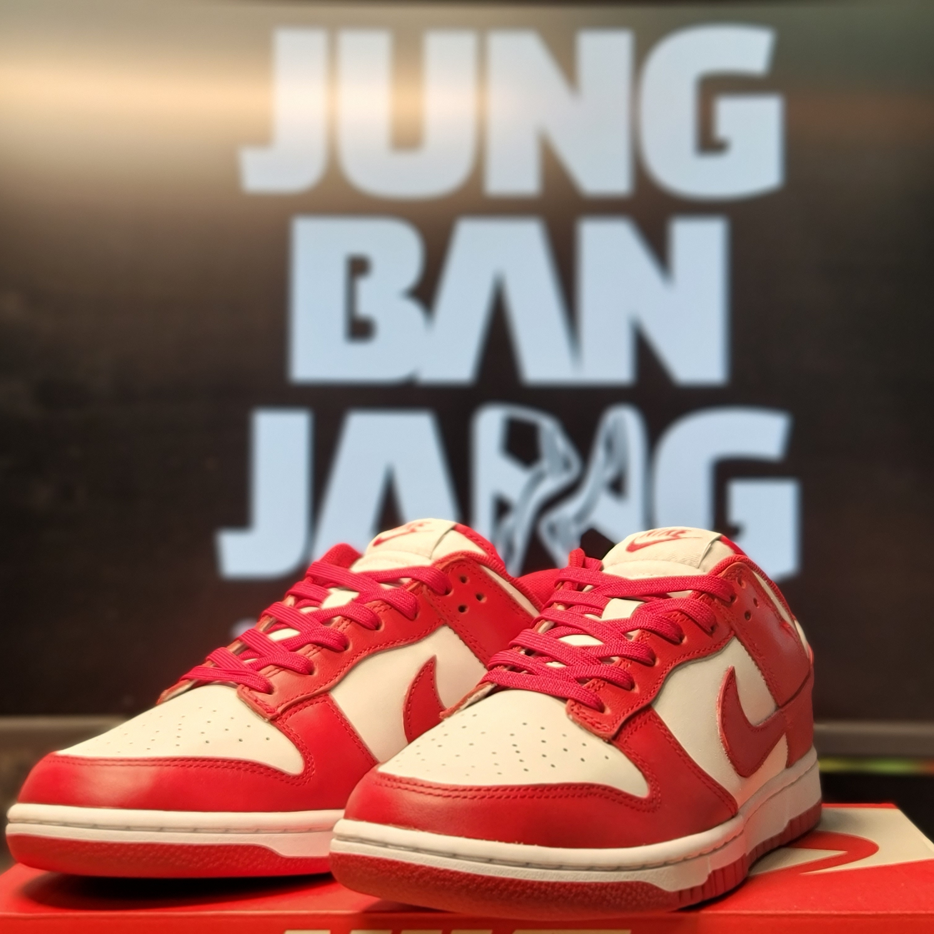 Nike Dunk Low Retro Medium Grey 착용 스타일 - 1