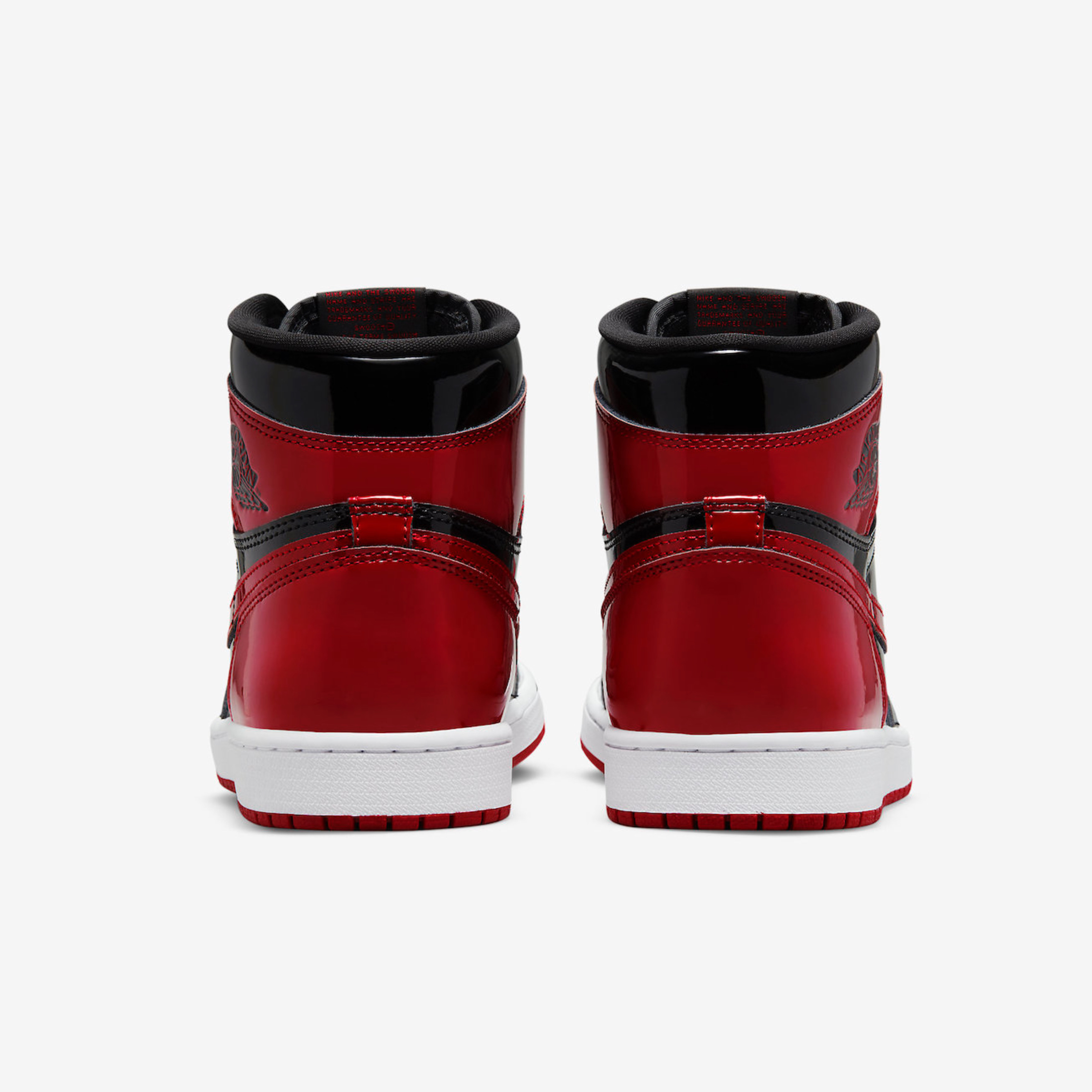 Jordan 1 Retro High OG Patent Bred, (GS) Jordan 1 Retro High OG Patent Bred 착용 스타일 - 5