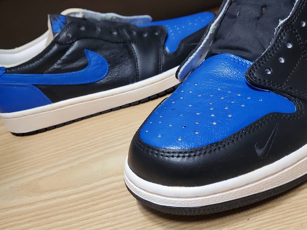 Jordan 1 Low OG Ghost Green, Jordan 1 Retro Low OG Royal 2015 착용 스타일 - 1