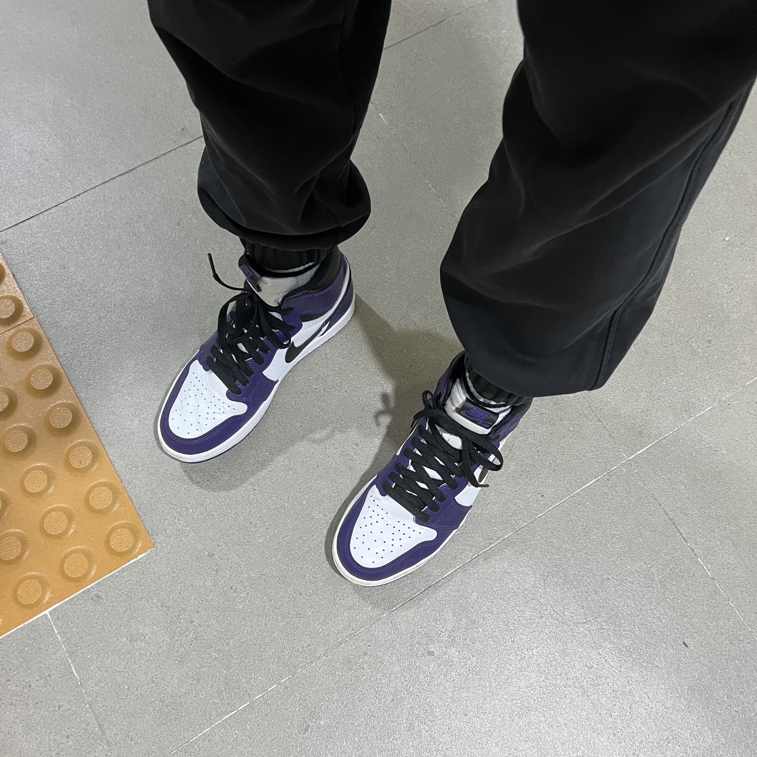 Jordan 1 Retro High OG Court Purple 2020 착용 스타일
