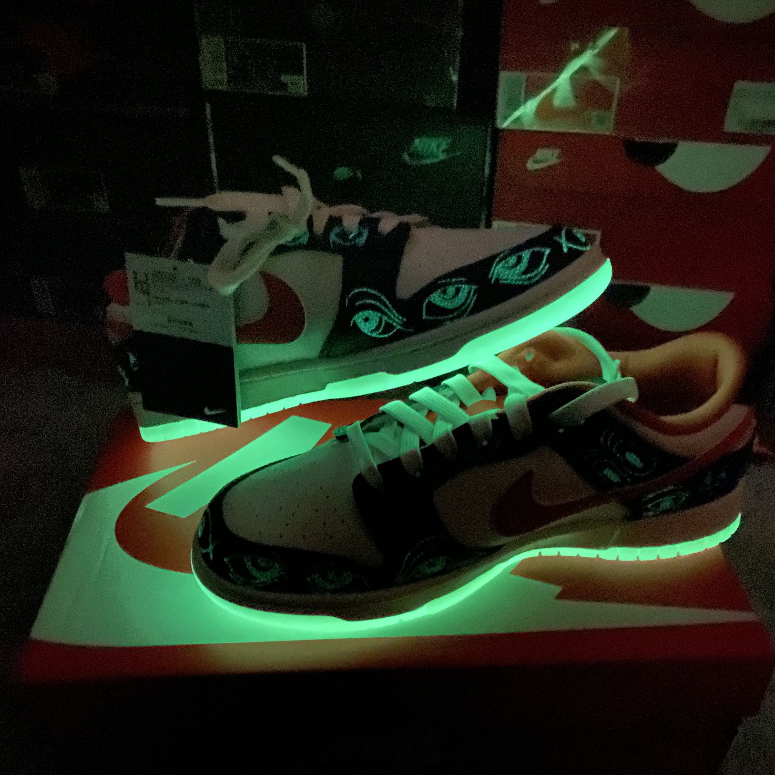 Nike Dunk Low Retro PRM Halloween 착용 스타일 - 1