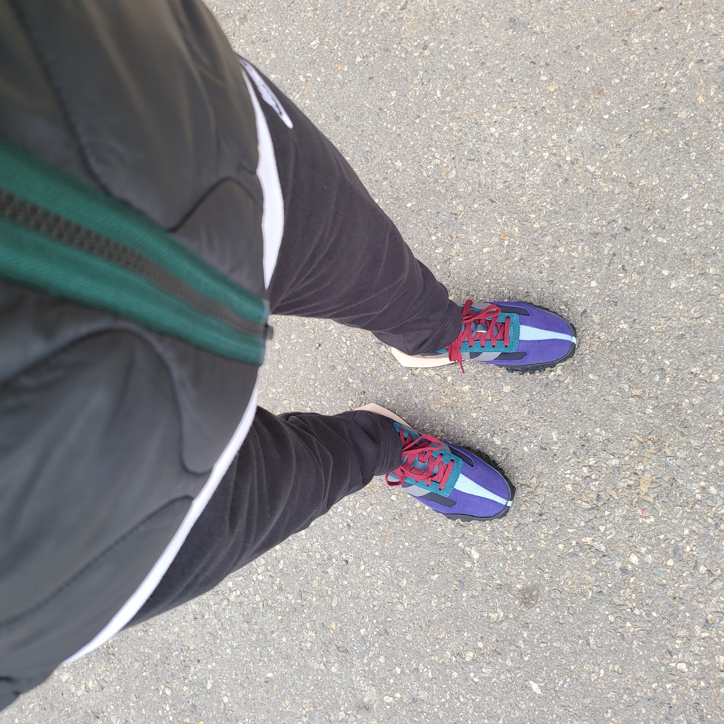 New Balance XC-72 Black 착용 스타일