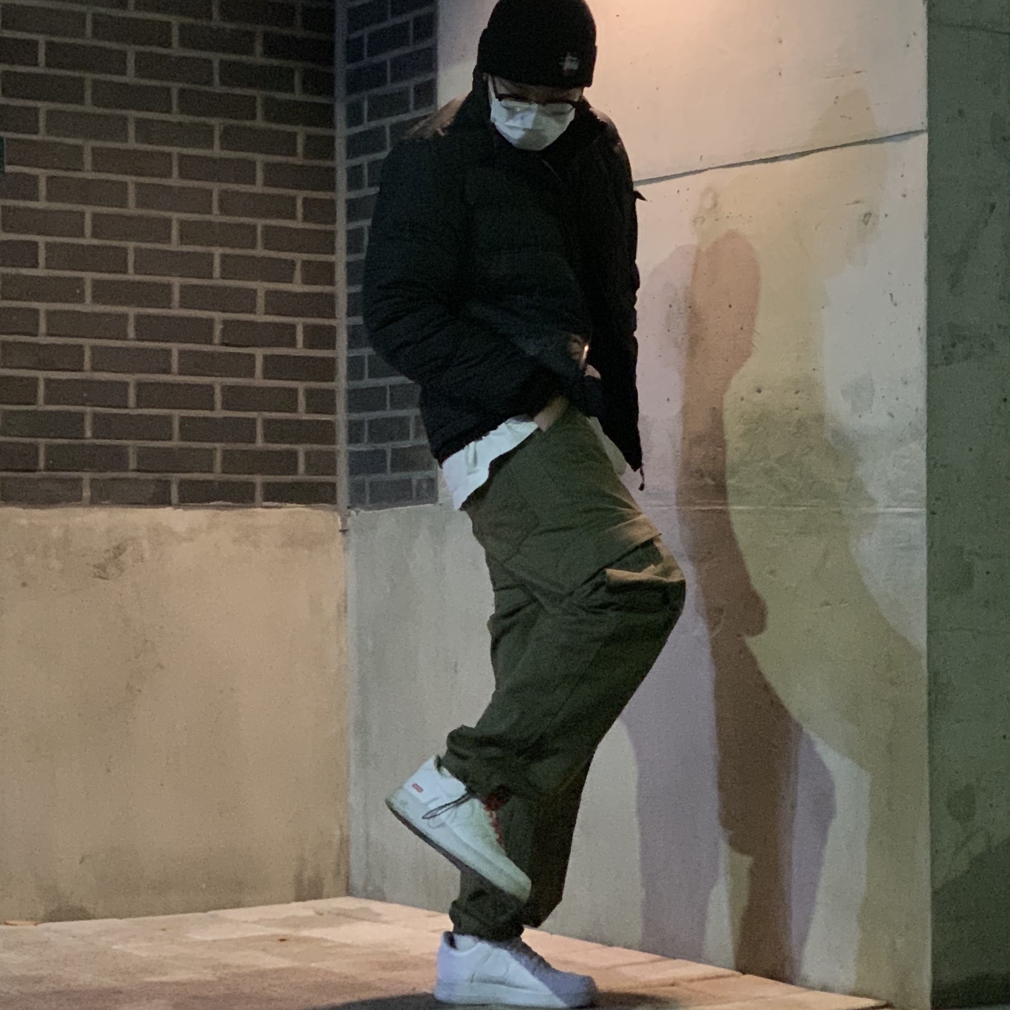 Nike x Supreme Air Force 1 Low White, Jordan x Travis Scott MJ Fleece Hoodie - US/EU 착용 스타일 - 2