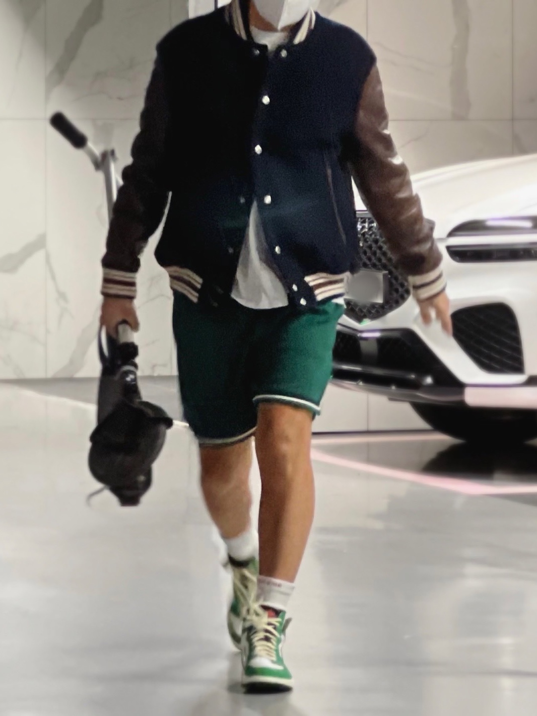 (W) Jordan 1 Retro High OG Lucky Green 착용 스타일 - 2