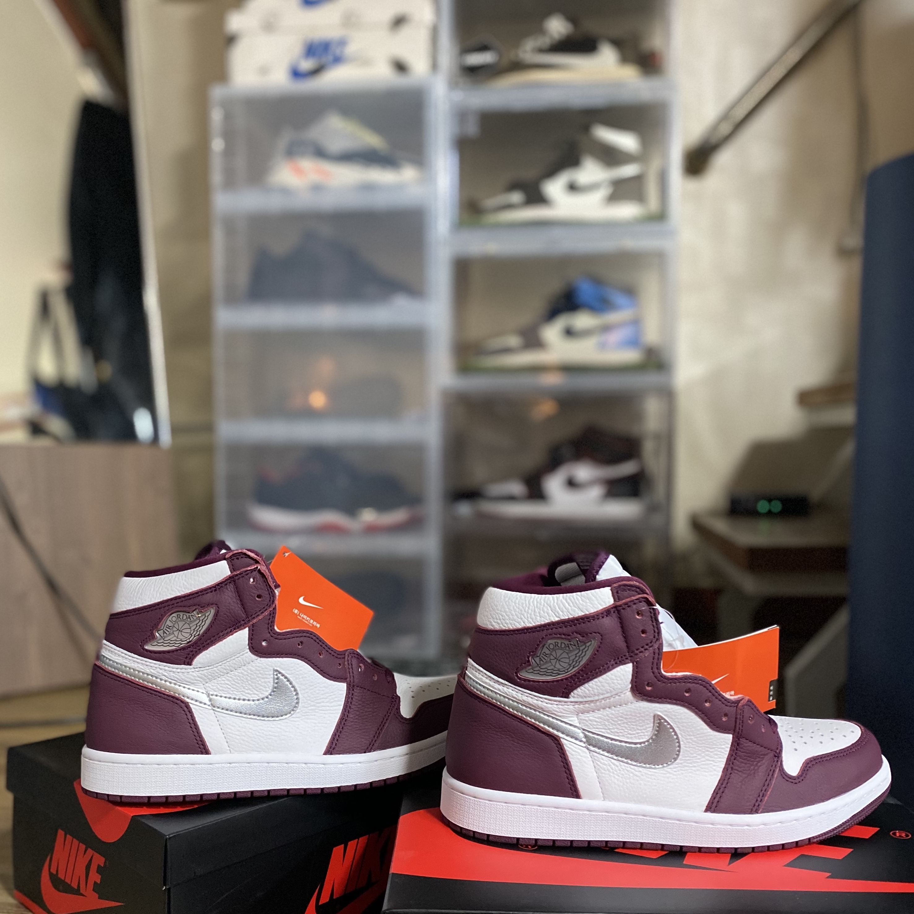 Jordan 1 Retro High OG Bordeaux 착용 스타일