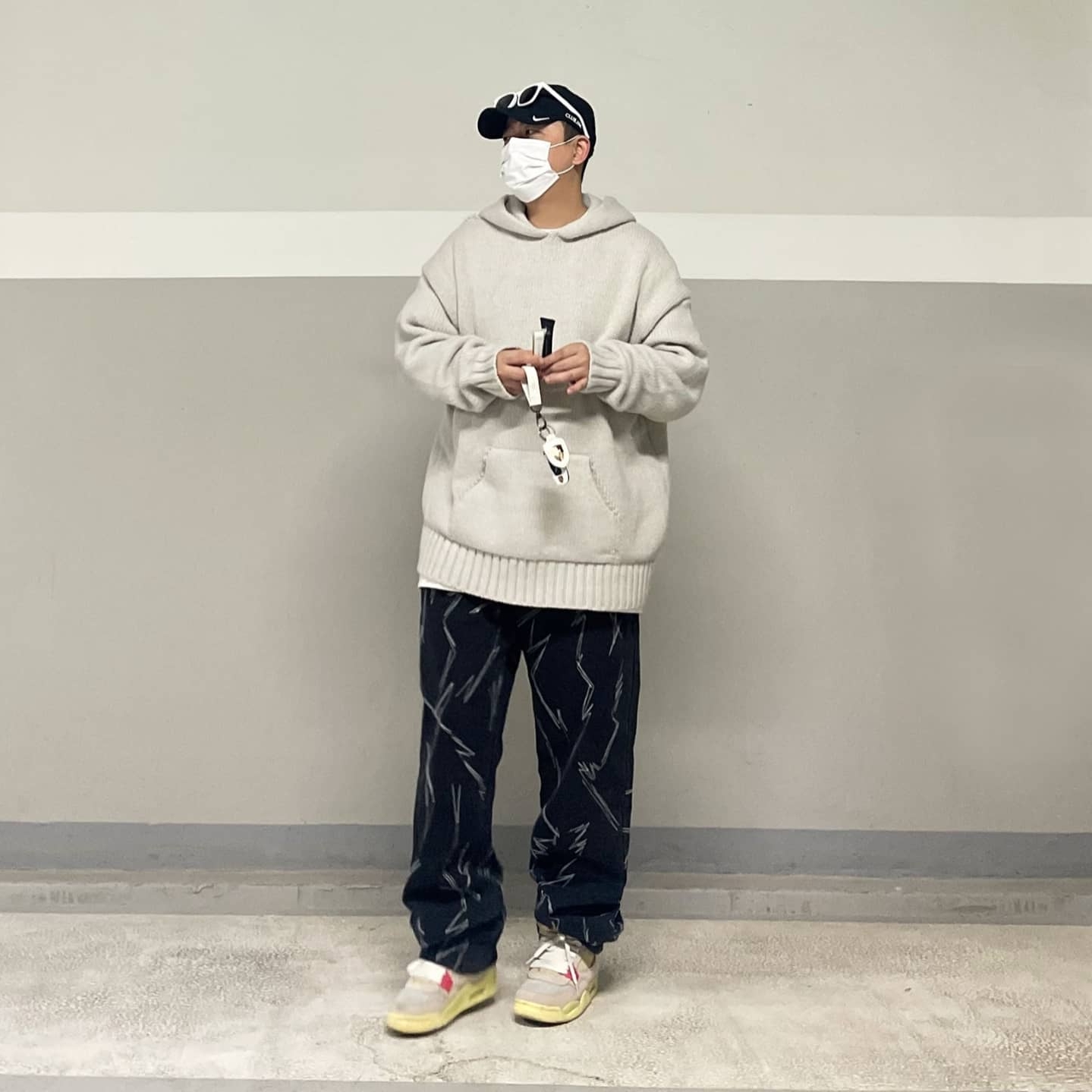 Jordan 4 x Union Retro Guava Ice, Nike x Drake Nocta Golf Cap Black 착용 스타일 - 1