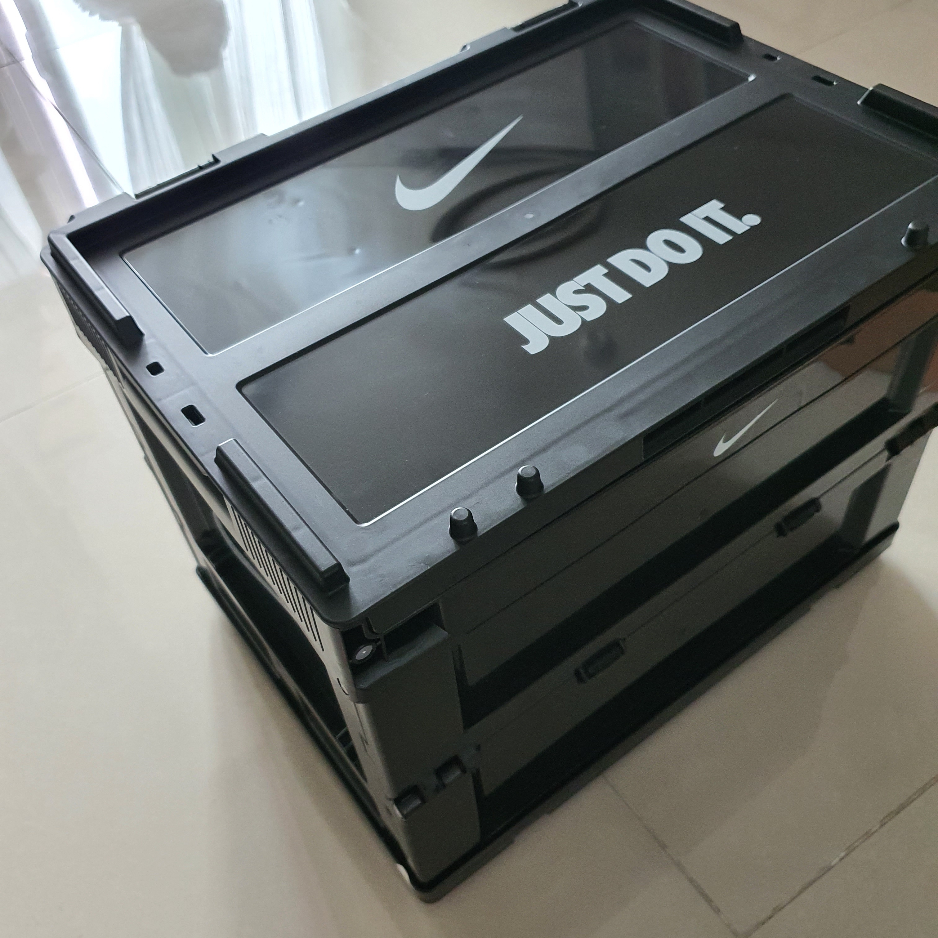 Nike Members Days Live Folding Box Black 착용 스타일 - 1