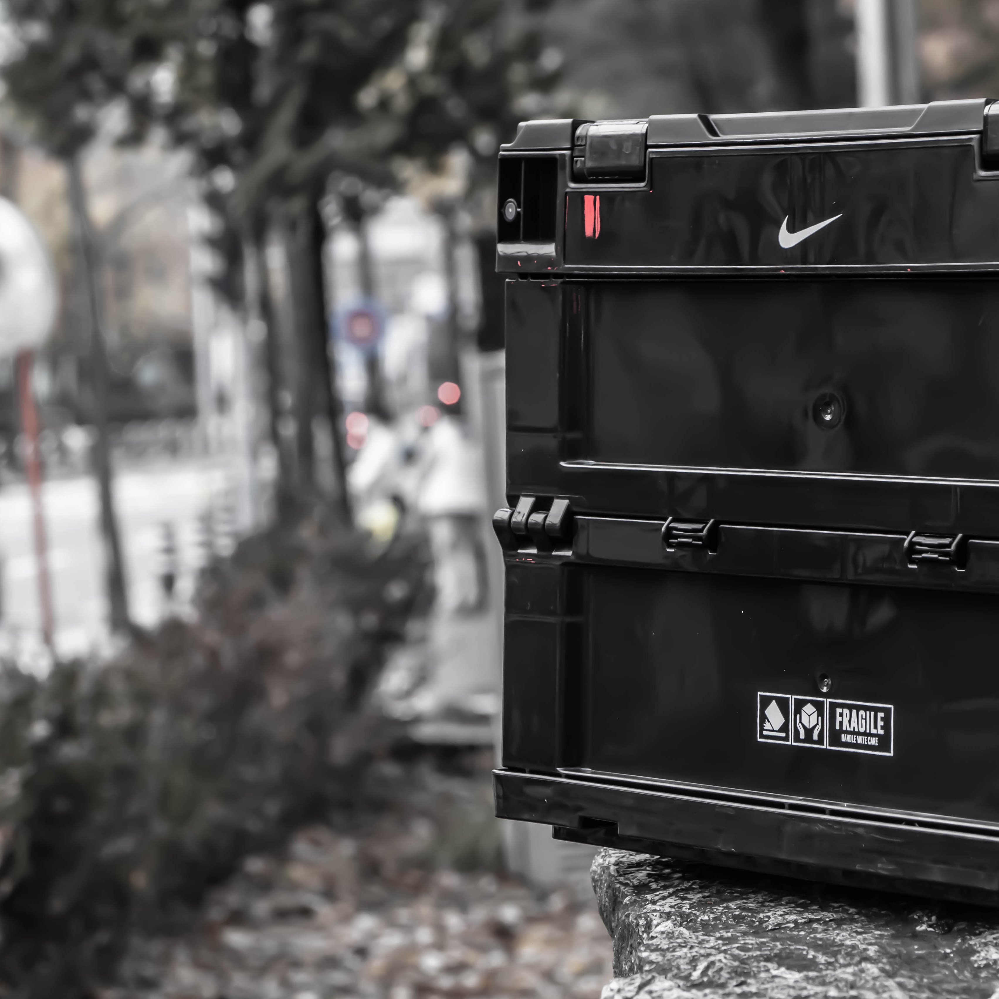 Nike Members Days Live Folding Box Black 착용 스타일 - 1