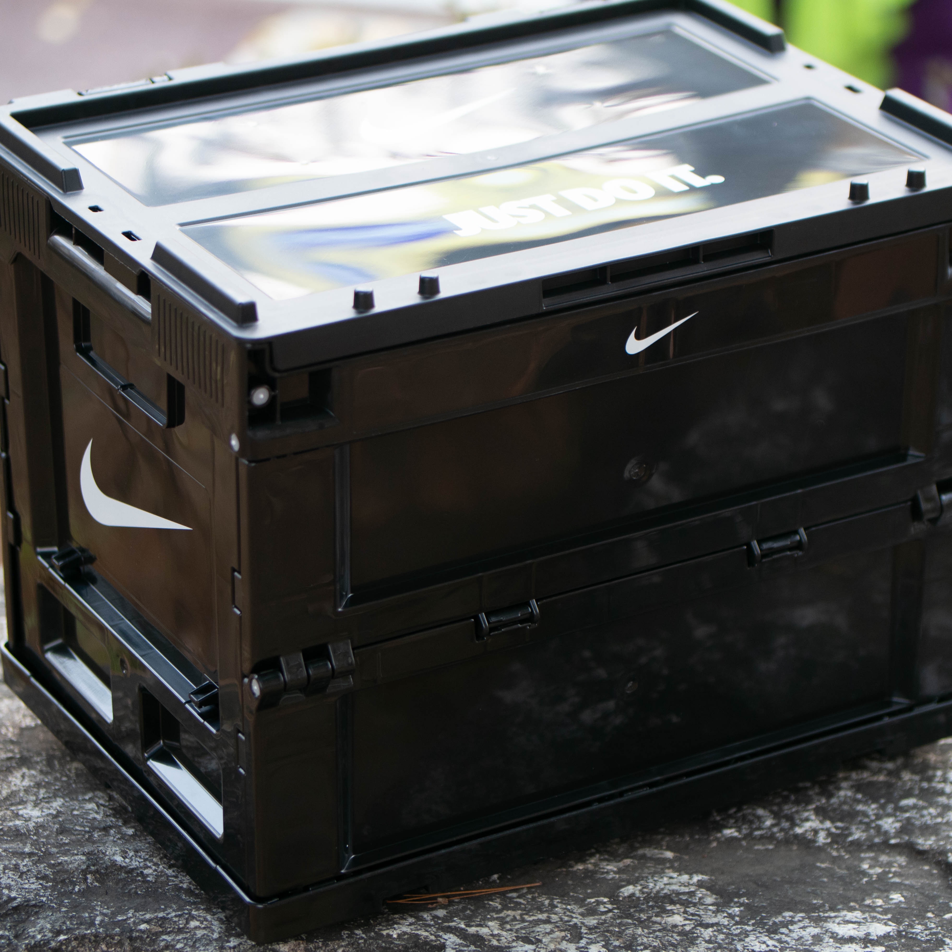 Nike Members Days Live Folding Box Black 착용 스타일 - 3