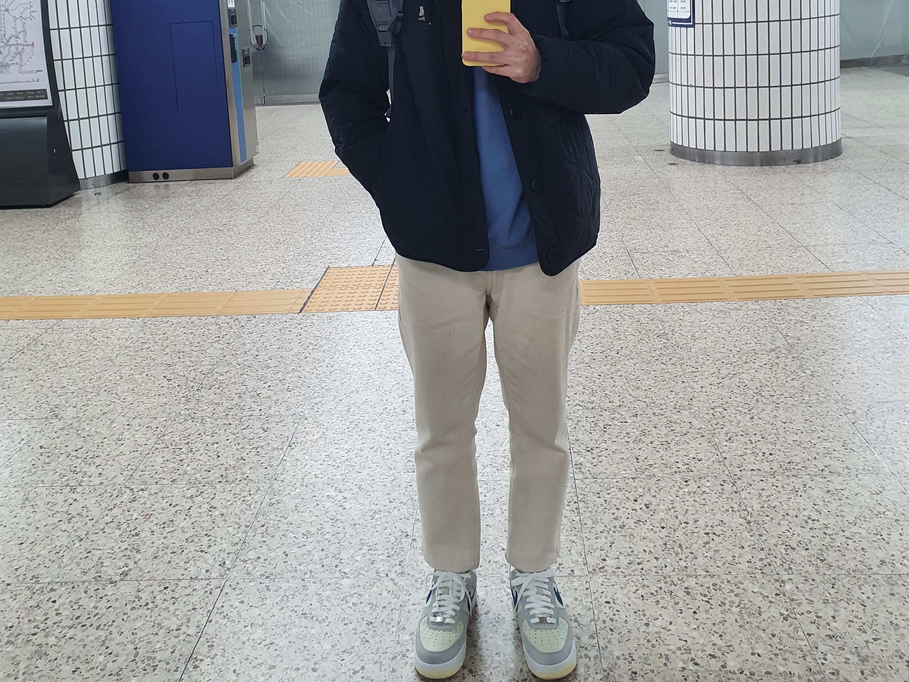Nike Air Force 1 '07 Low White 착용 스타일