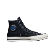Converse Chuck 70 High Velcro Patch Black