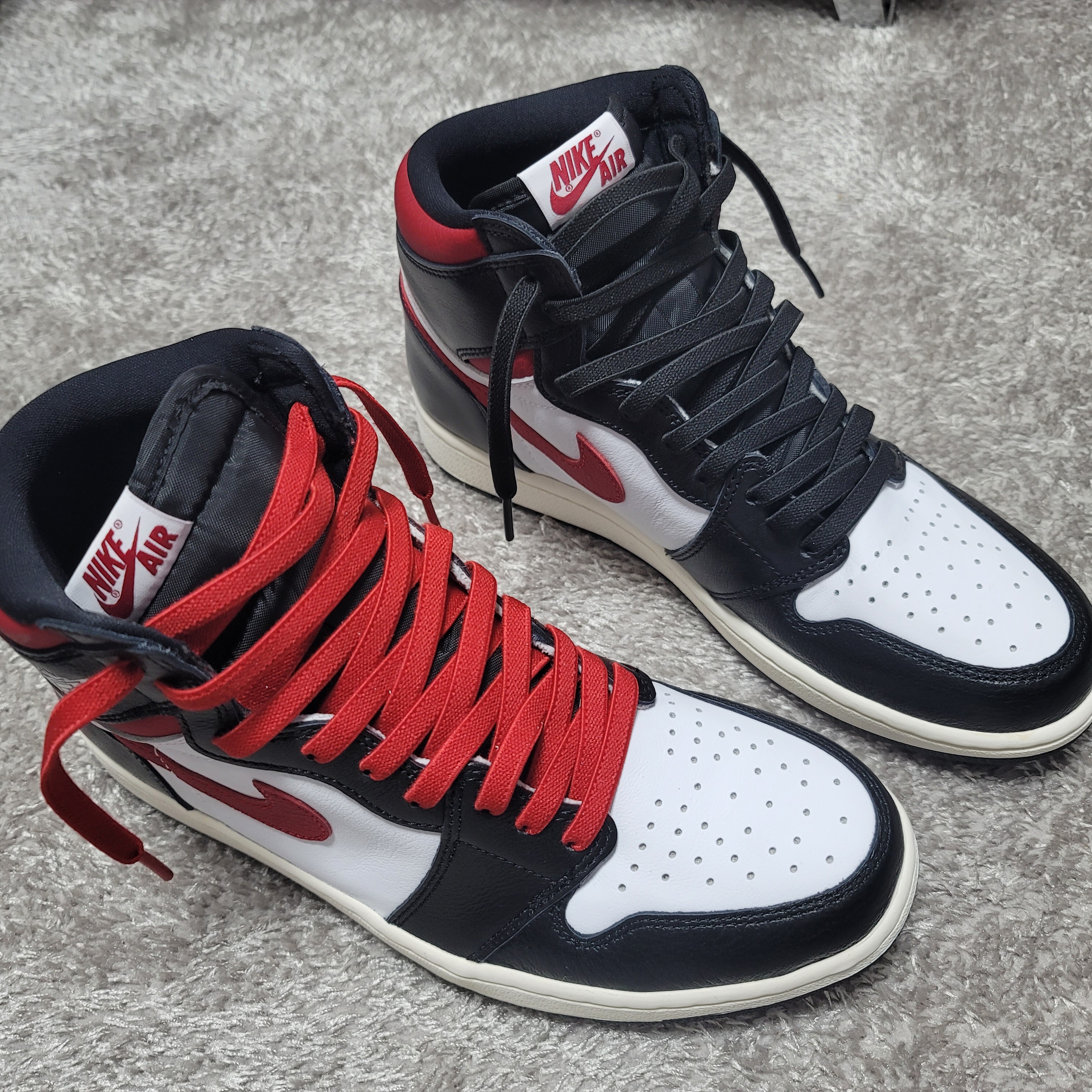 Jordan 1 Retro High OG Gym Red 착용 스타일