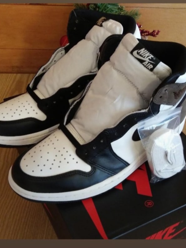 Jordan 1 Retro High OG Black Mocha, Jordan 1 Retro High OG CO.JP Midnight Navy 착용 스타일 - 2