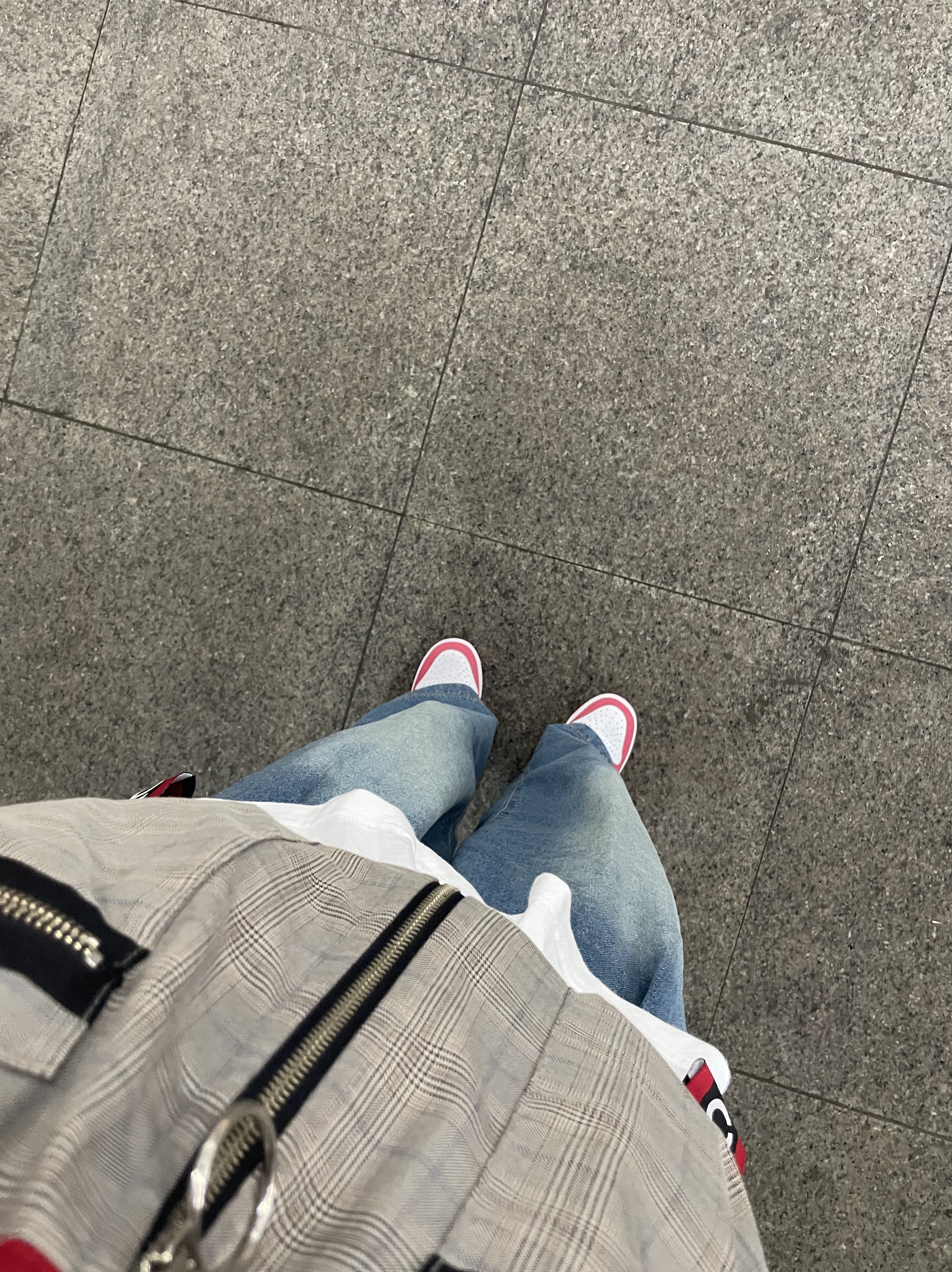 (W) Nike Dunk Low Archeo Pink 착용 스타일 - 2