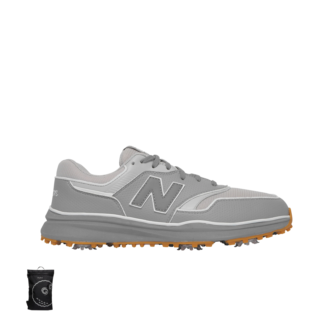 뉴발란스 x 말본 997 골프 그레이 (한국 한정 슈즈 케이스 포함)(New Balance x Malbon 997 Golf Grey (With Korea Limited Shoes Case))