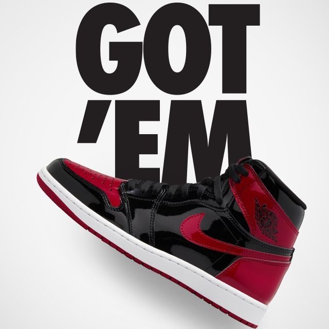 Jordan 1 Retro High OG Patent Bred 착용 스타일