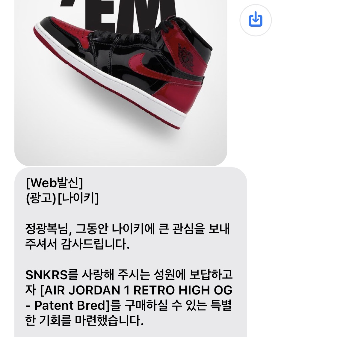 Jordan 1 Retro High OG Patent Bred 착용 스타일