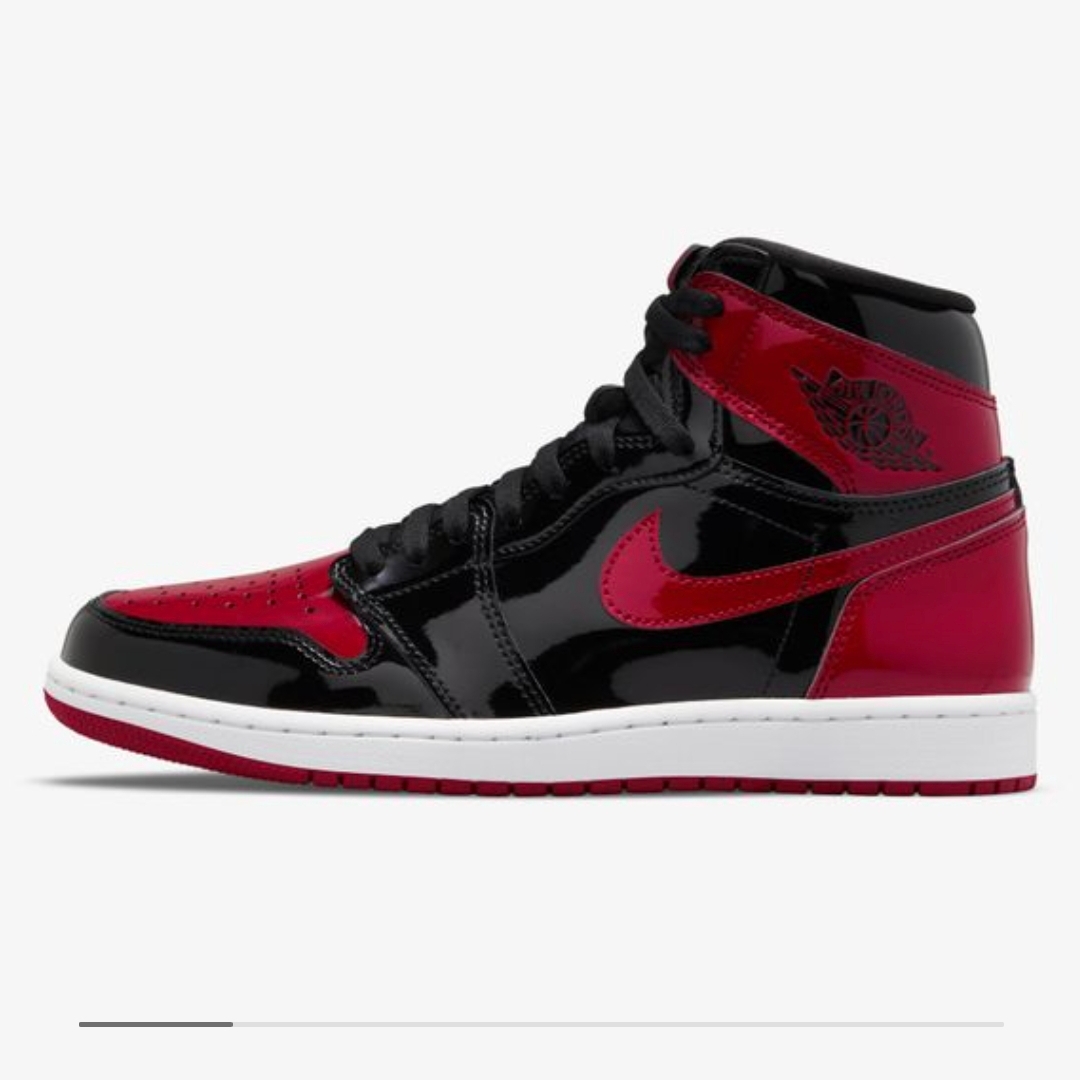 Jordan 1 Retro High OG Patent Bred 착용 스타일 - 2