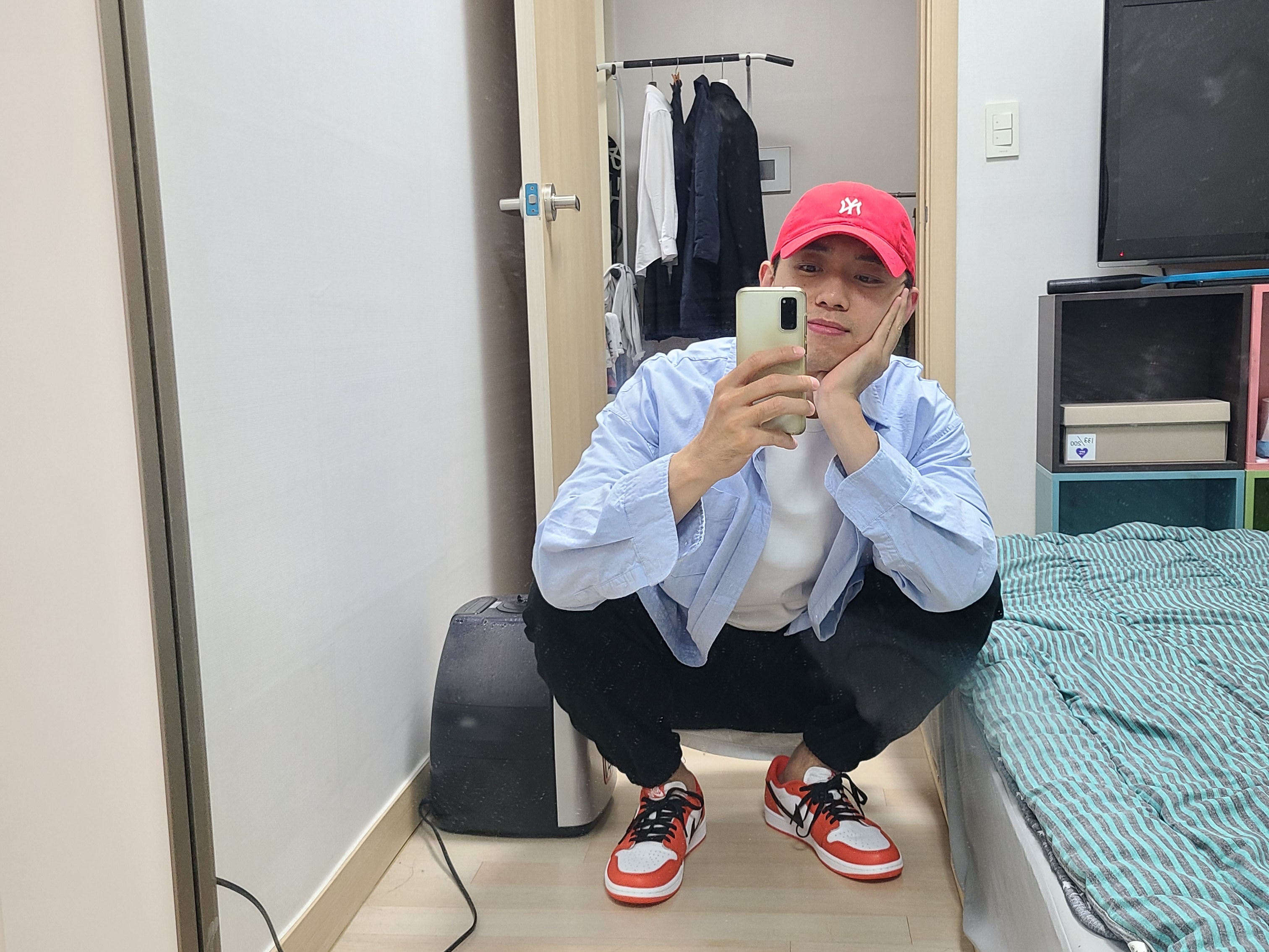 Jordan 1 Low OG Starfish 착용 스타일