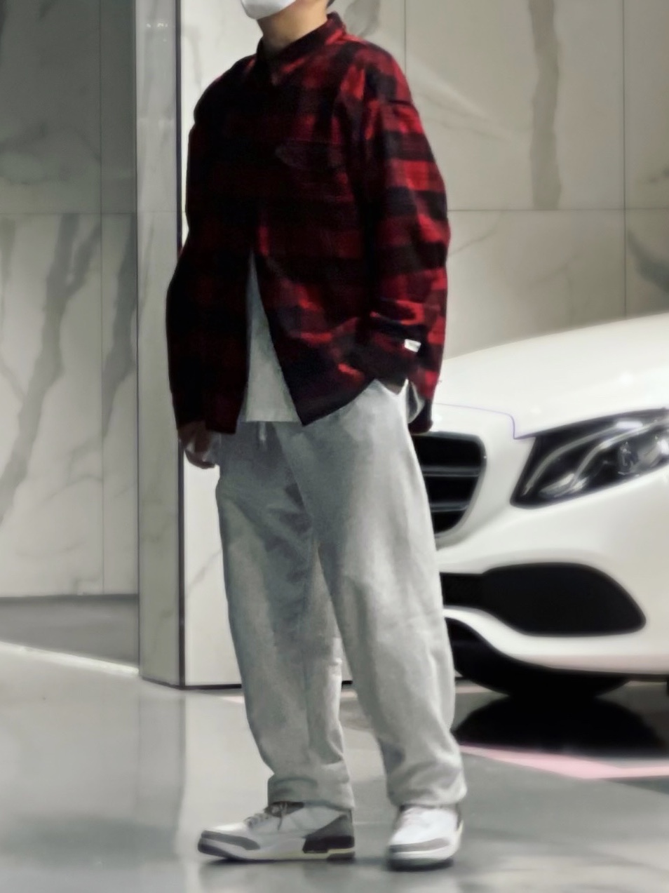 (W) Jordan 3 x A Ma Maniere Retro SP 착용 스타일 - 2