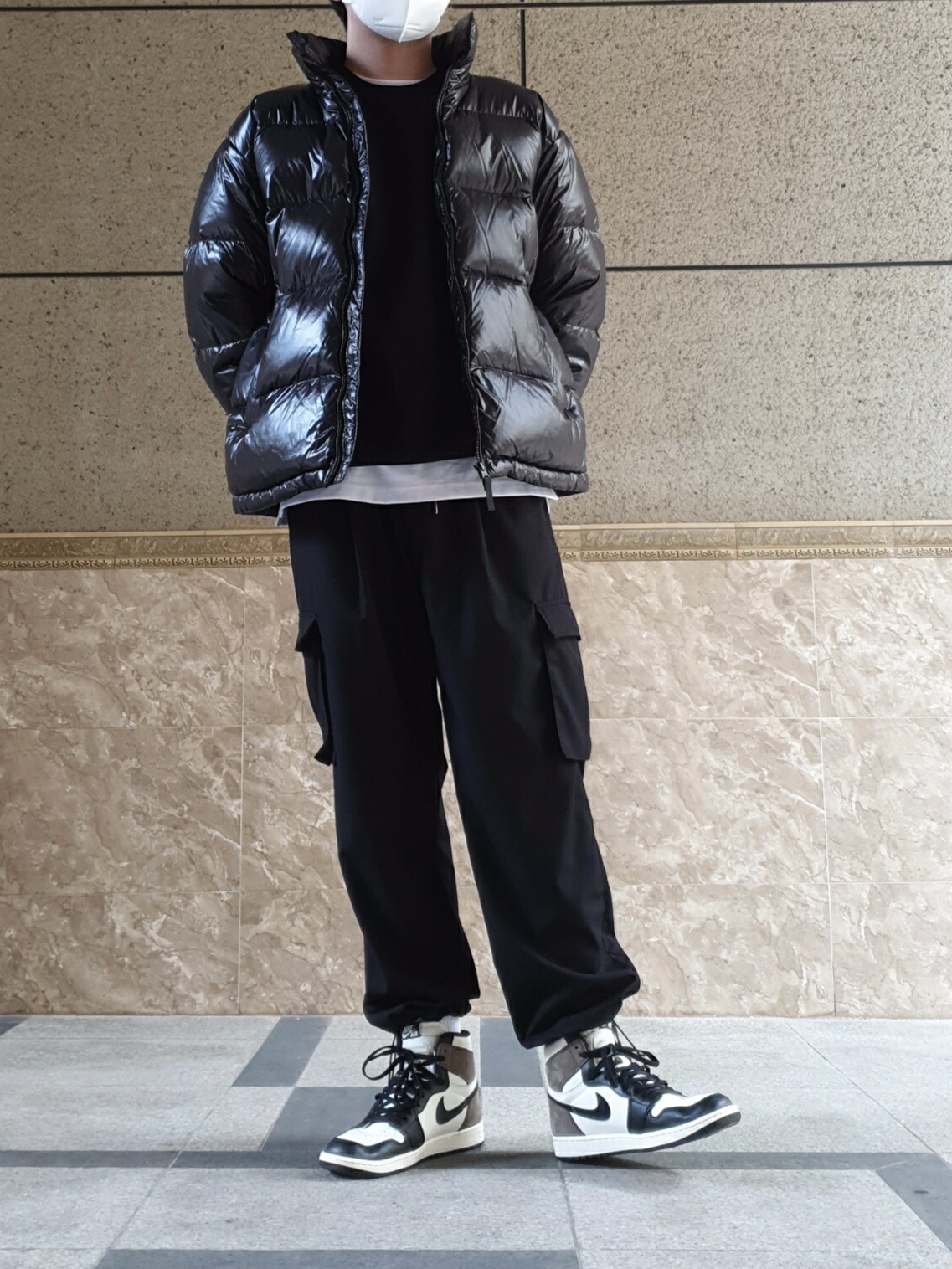 Jordan 1 Retro High OG Black Mocha 착용 스타일