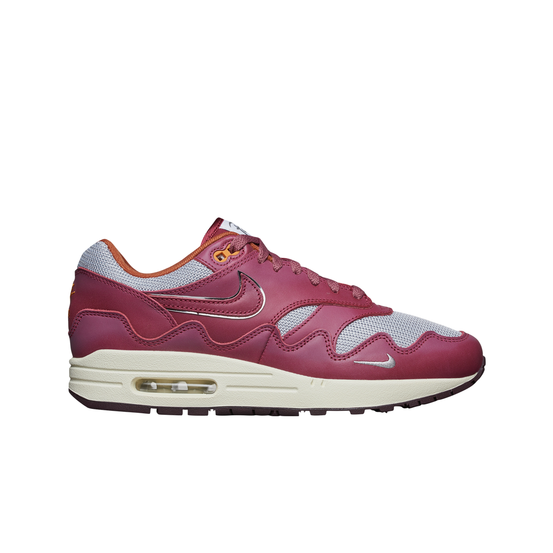 나이키 x 파타 에어맥스 1 나이트 마룬(Nike x Patta Air Max 1 Night Maroon)