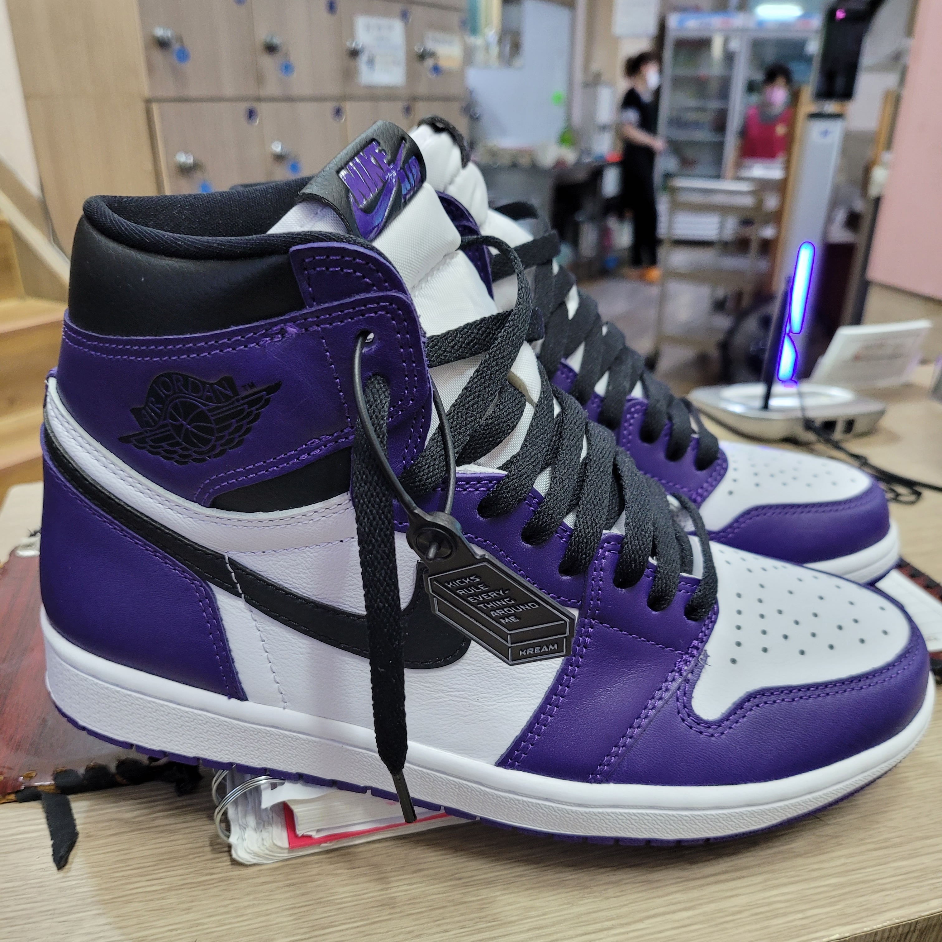 Jordan 1 Retro High OG Court Purple 2020 착용 스타일