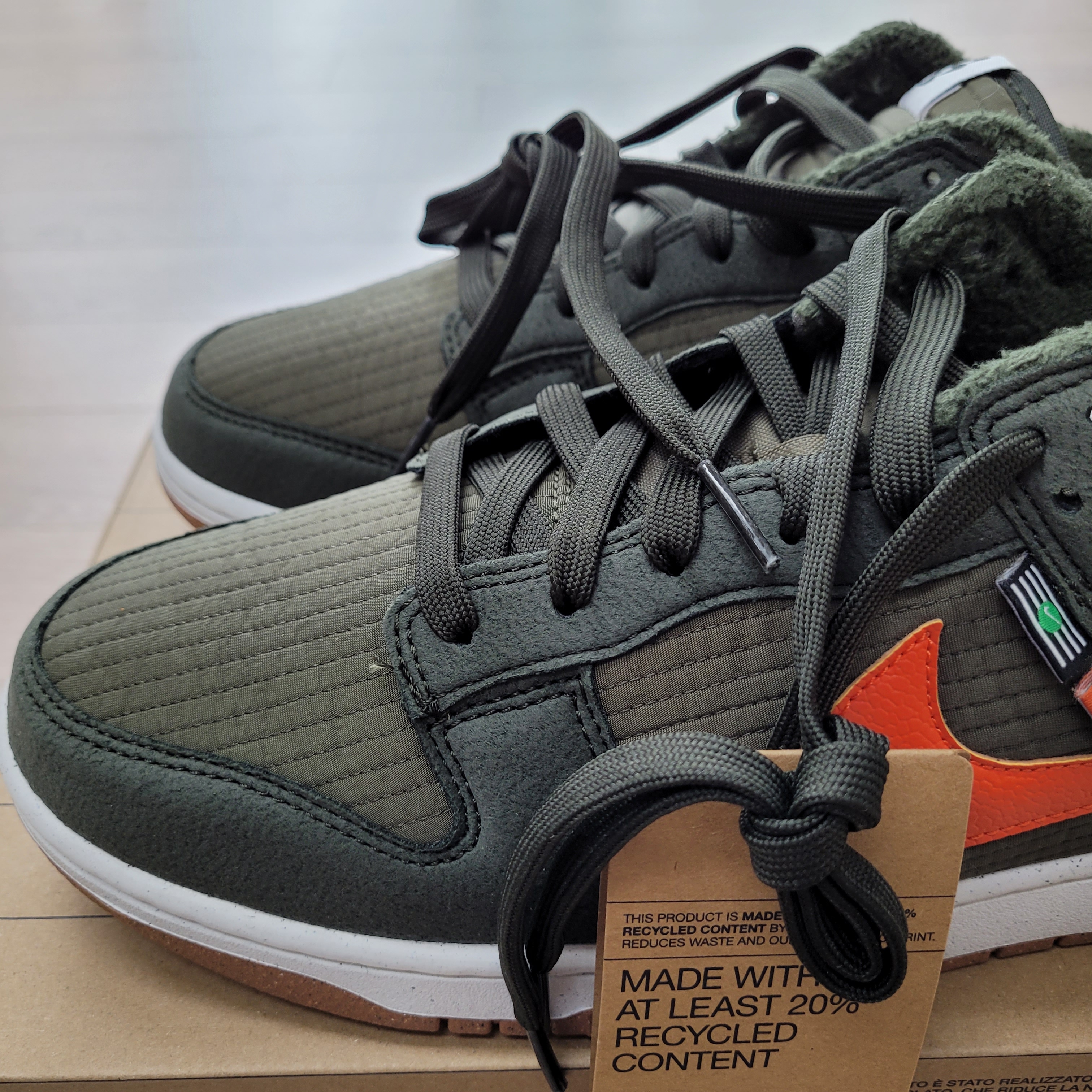 Nike Dunk Low Retro Next Nature Sequoia Olive 착용 스타일 - 2